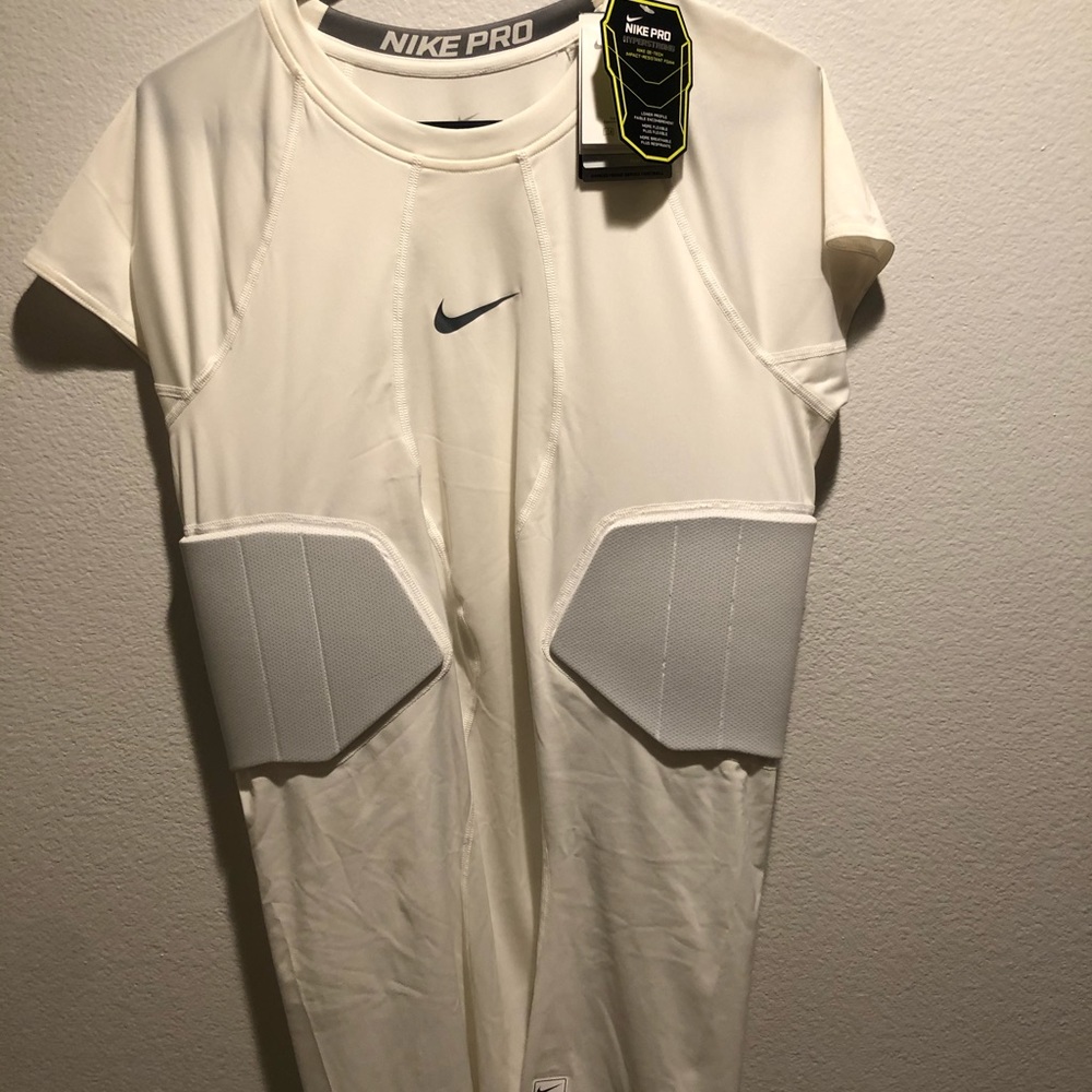 Nike pro combat Dri-fit football padded shirt
